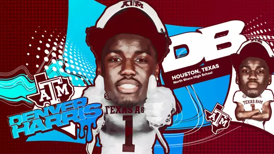 2022 National Signing Day Caricature Graphic - Denver Harris