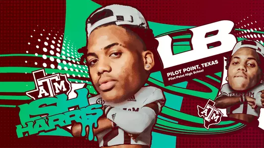 2022 National Signing Day Caricature Graphic - Ish Harris