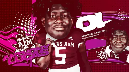 2022 National Signing Day Caricature Graphic - Anthony Lucas