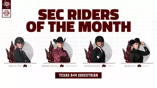SEC Riders of the Month