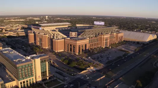 Aerial Photo of Kyle Field