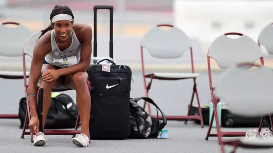 COLLEGE STATION, TX - May 13, 2021 - during the SEC Outdoor Track and Field Championship at E.B. Cushing Stadium in College Station, TX. Photo By Craig Bisacre/Texas A&M Athletics