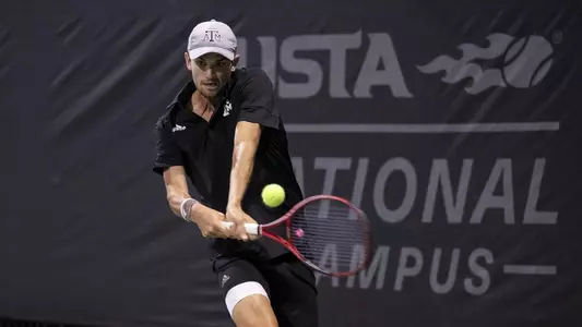 ORLANDO, FL - 20210517 - Texas A&M Aggies Men's Tennis vs. Mississippi St. Bulldogs