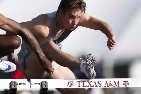 COLLEGE STATION, TX - May 26, 2021 - during NCAA Outdoor Track and Field West Prelims at E.B. Cushing Stadium in College Station, TX. Photo By Craig Bisacre/Texas A&M Athletics