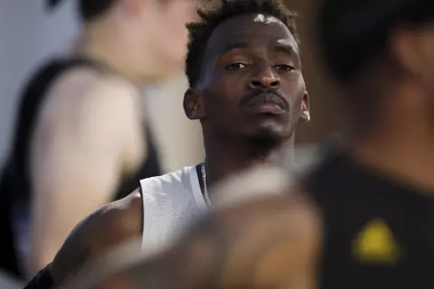 COLLEGE STATION, TX - May 26, 2021 - during NCAA Outdoor Track and Field West Prelims at E.B. Cushing Stadium in College Station, TX. Photo By Craig Bisacre/Texas A&M Athletics