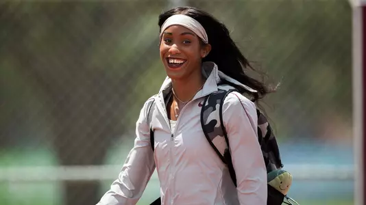 COLLEGE STATION, TX - May 13, 2021 - during the SEC Outdoor Track and Field Championship at E.B. Cushing Stadium in College Station, TX. Photo By Craig Bisacre/Texas A&M Athletics