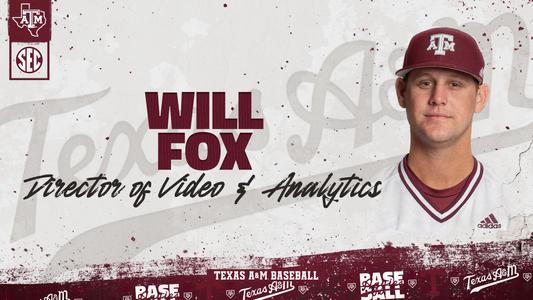 Graphic touting Will Fox retained as Director of Video and Analytics