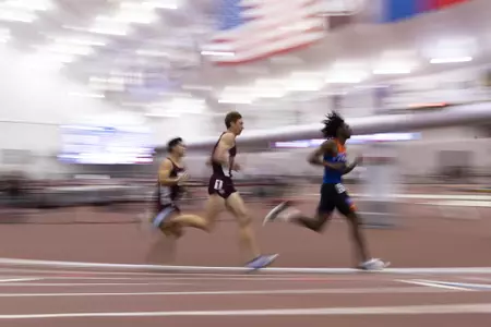 COLLEGE STATION, TX - 20210116 - Texas A&M Aggies Indoor Track & Field during the Ted Nelson Invitational