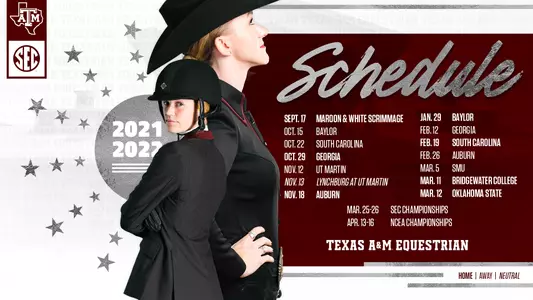 Equestrian 2021-22 Schedule