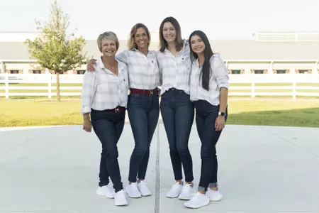 COLLEGE STATION, TX - 20210826 - Texas A&M Aggies Equestrian Team Photo Day