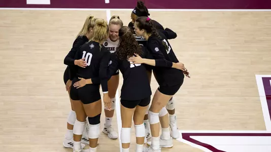 COLLEGE STATION, TX - 20210911 - Texas A&M Aggies Volleyball vs. Albany Great Danes