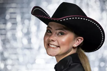 COLLEGE STATION, TX - August 25, 2021 - Keesa Luers of the Texas A&M Aggies during Equestrian Photo Day in College Station, TX. Photo By Kate Luffman/Texas A&M Athletics