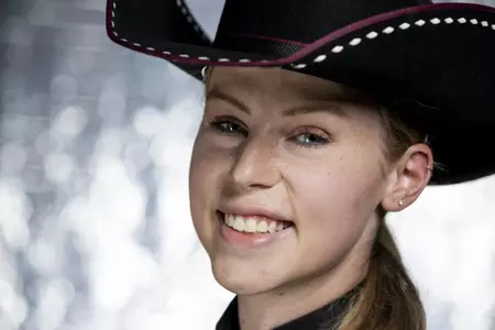 COLLEGE STATION, TX - August 25, 2021 - Courtney Murphey of the Texas A&M Aggies during Equestrian Photo Day in College Station, TX. Photo By Kate Luffman/Texas A&M Athletics