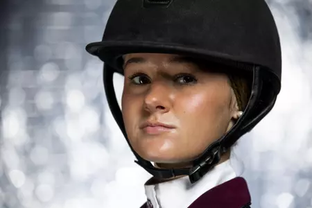 COLLEGE STATION, TX - August 25, 2021 - Maggie Nealon of the Texas A&M Aggies during Equestrian Photo Day in College Station, TX. Photo By Kate Luffman/Texas A&M Athletics