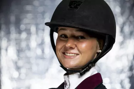 COLLEGE STATION, TX - August 25, 2021 - Maggie Nealon of the Texas A&M Aggies during Equestrian Photo Day in College Station, TX. Photo By Kate Luffman/Texas A&M Athletics