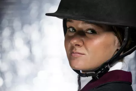 COLLEGE STATION, TX - August 25, 2021 - Maggie Nealon of the Texas A&M Aggies during Equestrian Photo Day in College Station, TX. Photo By Kate Luffman/Texas A&M Athletics