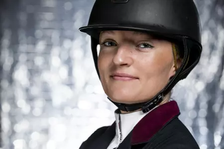 COLLEGE STATION, TX - August 25, 2021 - Haley Green of the Texas A&M Aggies during Equestrian Photo Day in College Station, TX. Photo By Kate Luffman/Texas A&M Athletics
