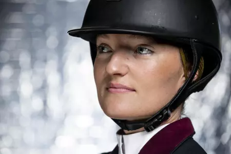 COLLEGE STATION, TX - August 25, 2021 - Haley Green of the Texas A&M Aggies during Equestrian Photo Day in College Station, TX. Photo By Kate Luffman/Texas A&M Athletics