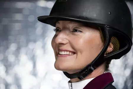 COLLEGE STATION, TX - August 25, 2021 - Haley Green of the Texas A&M Aggies during Equestrian Photo Day in College Station, TX. Photo By Kate Luffman/Texas A&M Athletics