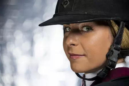 COLLEGE STATION, TX - August 25, 2021 - Kaitlyn Lovingfoss of the Texas A&M Aggies during Equestrian Photo Day in College Station, TX. Photo By Kate Luffman/Texas A&M Athletics