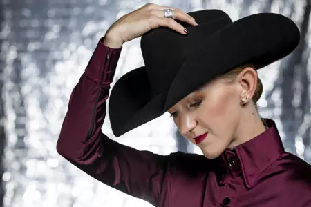 COLLEGE STATION, TX - August 25, 2021 - Hayley Riddle of the Texas A&M Aggies during Equestrian Photo Day in College Station, TX. Photo By Kate Luffman/Texas A&M Athletics