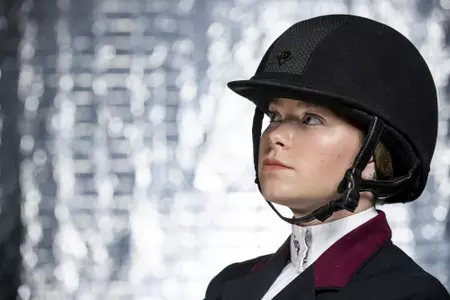 COLLEGE STATION, TX - August 25, 2021 - Grace Boston of the Texas A&M Aggies during Equestrian Photo Day in College Station, TX. Photo By Kate Luffman/Texas A&M Athletics