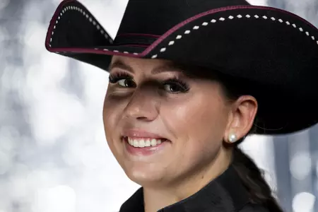 COLLEGE STATION, TX - August 25, 2021 - Marissa Harrell of the Texas A&M Aggies during Equestrian Photo Day in College Station, TX. Photo By Kate Luffman/Texas A&M Athletics
