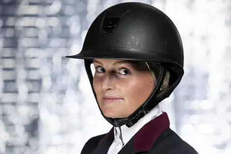 COLLEGE STATION, TX - August 25, 2021 - Caroline Dance of the Texas A&M Aggies during Equestrian Photo Day in College Station, TX. Photo By Kate Luffman/Texas A&M Athletics