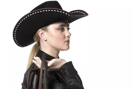 COLLEGE STATION, TX - August 25, 2021 - Keesa Luers of the Texas A&M Aggies during Texas A&M Equestrian Team Photo Day at The Studio in Kyle Field in College Station, TX. Photo By Aiden Shertzer/Texas A&M Athletics