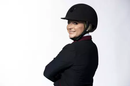 COLLEGE STATION, TX - August 25, 2021 - Bella Kay of the Texas A&M Aggies during Texas A&M Equestrian Team Photo Day at The Studio in Kyle Field in College Station, TX. Photo By Aiden Shertzer/Texas A&M Athletics