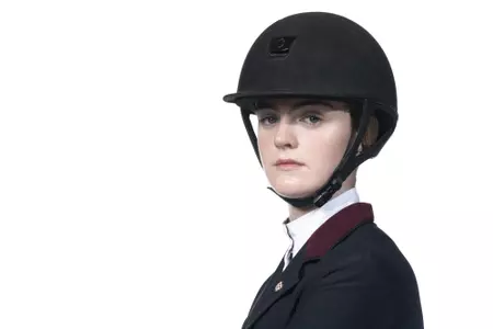 COLLEGE STATION, TX - August 25, 2021 - Devon Thomas of the Texas A&M Aggies during Texas A&M Equestrian Team Photo Day at The Studio in Kyle Field in College Station, TX. Photo By Aiden Shertzer/Texas A&M Athletics