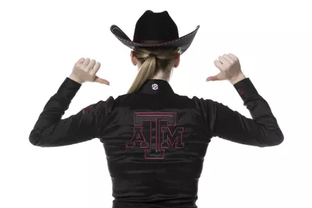 COLLEGE STATION, TX - August 25, 2021 - Courtney Murphey of the Texas A&M Aggies during Texas A&M Equestrian Team Photo Day at The Studio in Kyle Field in College Station, TX. Photo By Aiden Shertzer/Texas A&M Athletics