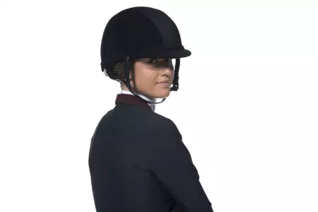 COLLEGE STATION, TX - August 25, 2021 - Morgan Rosia of the Texas A&M Aggies during Texas A&M Equestrian Team Photo Day at The Studio in Kyle Field in College Station, TX. Photo By Aiden Shertzer/Texas A&M Athletics