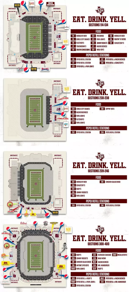 Concessions Map - All Levels