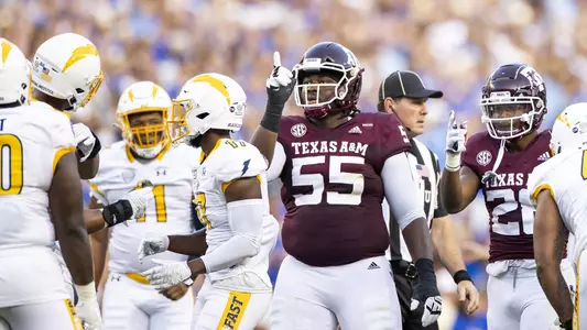 COLLEGE STATION, TX - 20210904 - Texas A&M Aggies Football vs. Kent State Golden Flash