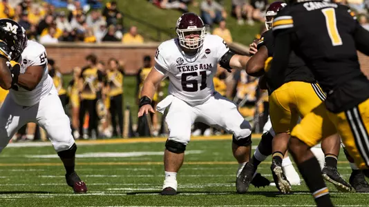 COLUMBIA, MO - 20211016 - Texas A&M Aggies Football vs. Missouri Tigers