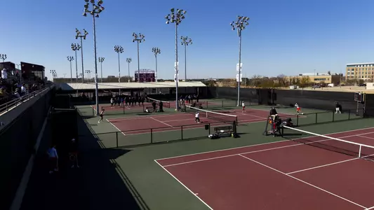 COLLEGE STATION, TX - 20220122 - Texas A&M Aggies Women's Tennis vs. Houston Baptist Cougars