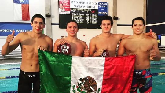 Angel Martinez and teammates