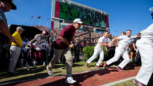 Jimbo Fisher Team Intro at South carolina
