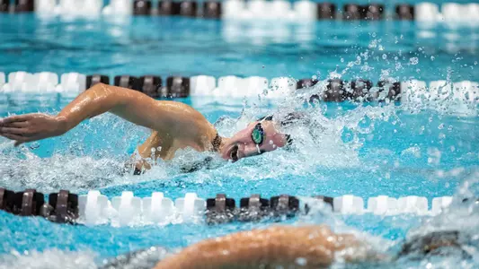 COLLEGE STATION, TX - November 17, 2021 - during the Art Adamson Invitational swimming and diving meet at the Rec Center Natatorium in College Station, TX. Photo By Craig Bisacre/Texas A&M Athletics