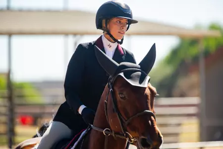 FRESNO, CA - September 30, 2022 - Alexis Ortiz of the Texas A&M Aggies during the game between the Fresno State Bulldogs and the Texas A&M Aggies in Fresno, CA. Photo By Rachel Mahan