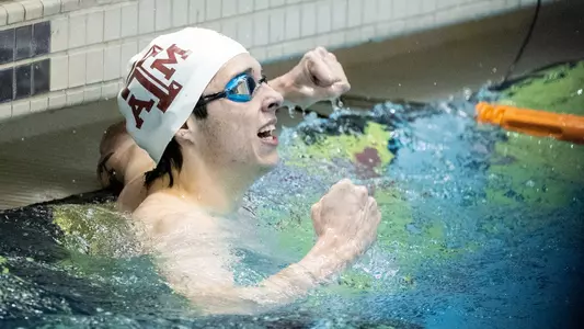 KNOXVILLE, TN - February 19, 2022 - Day 5 of Swimming and Diving SEC Championships at Allan Jones Intercollegiate Aquatic Center in Knoxville, TN. Photo By Kate Luffman