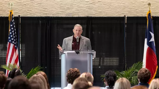 Paul Batista at 2022 Spring Graduation Celebration