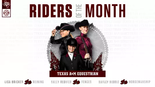Riders Of the Month