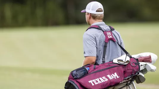 William Paysse at Men's Golf Practice