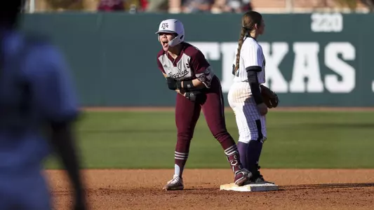 COLLEGE STATION, TX - 20220219 - Texas A&M Aggies Softball vs. Stephen F. Austin State Lumberjacks