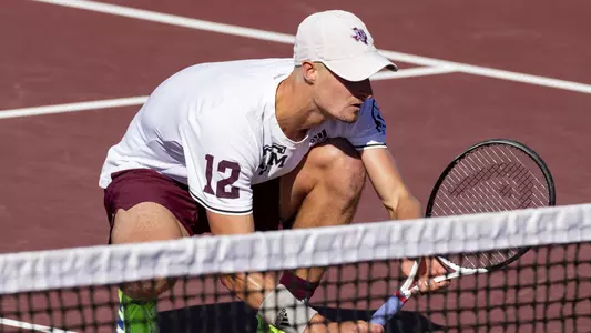 COLLEGE STATION, TX - 20220129 - Texas A&M Aggies Men's Tennis vs. UCLA Bruins