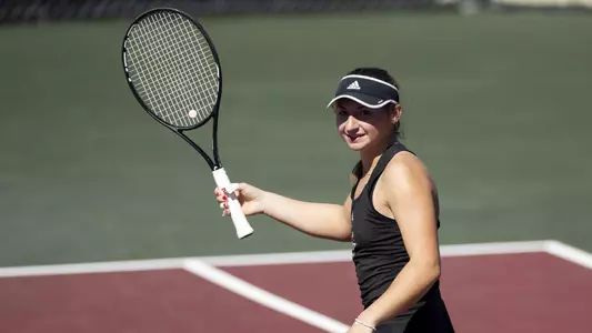 COLLEGE STATION, TX - 20220219 - Texas A&M Aggies Women's Tennis vs. TCU Horned Frogs