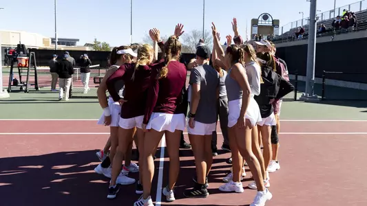 COLLEGE STATION, TX - 20220129 - Texas A&M Aggies Women's Tennis vs. Princeton Tigers