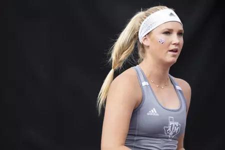 COLLEGE STATION, TX - 20220304 - Texas A&M Aggies Women's Tennis vs. South Carolina Gamecocks